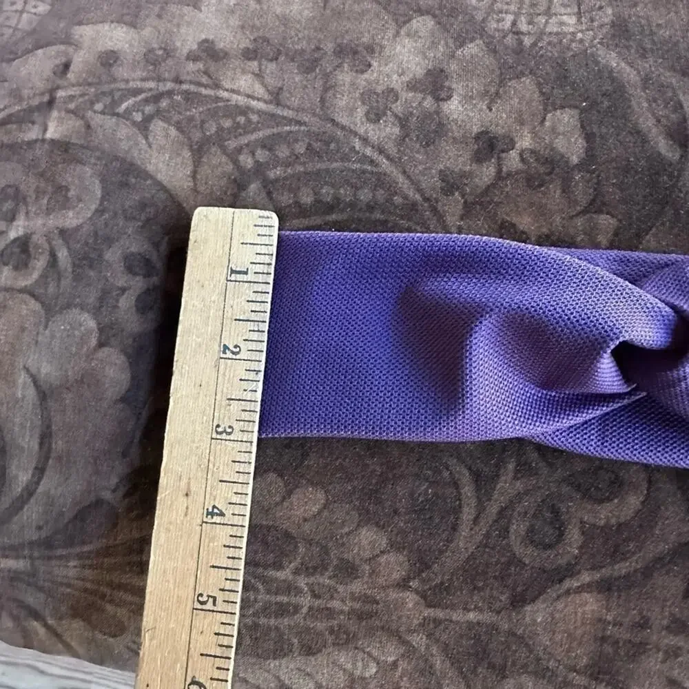 Handmade purple twist headband
